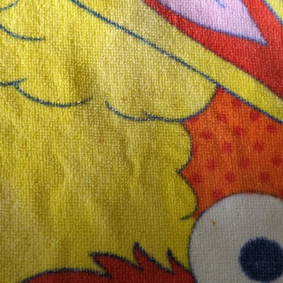 90's Vintage Sesame Street Beach Towel - Picture 4 of 5